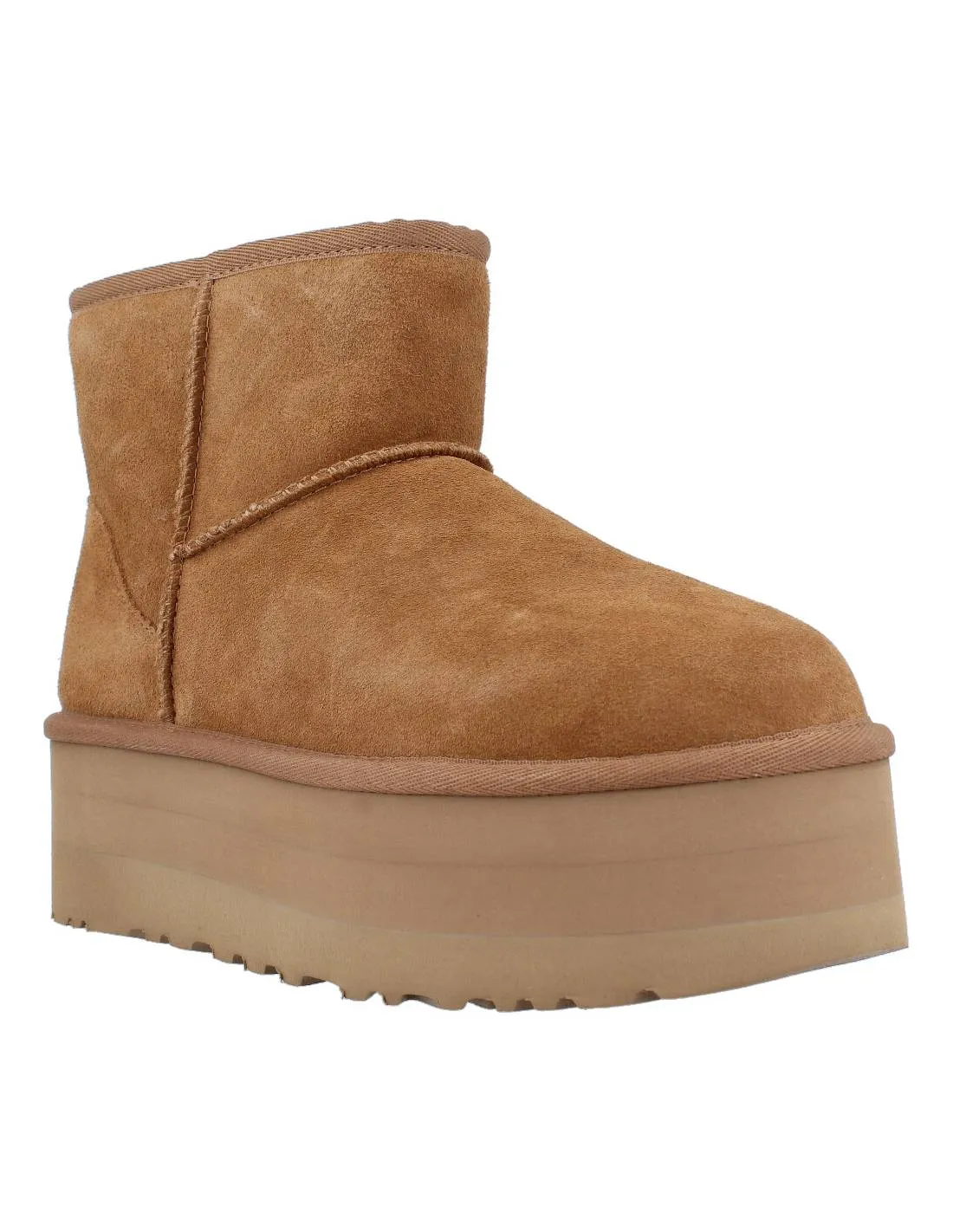 UGG  BOTAS W CLASSIC MINI PLATAFORM CUERO