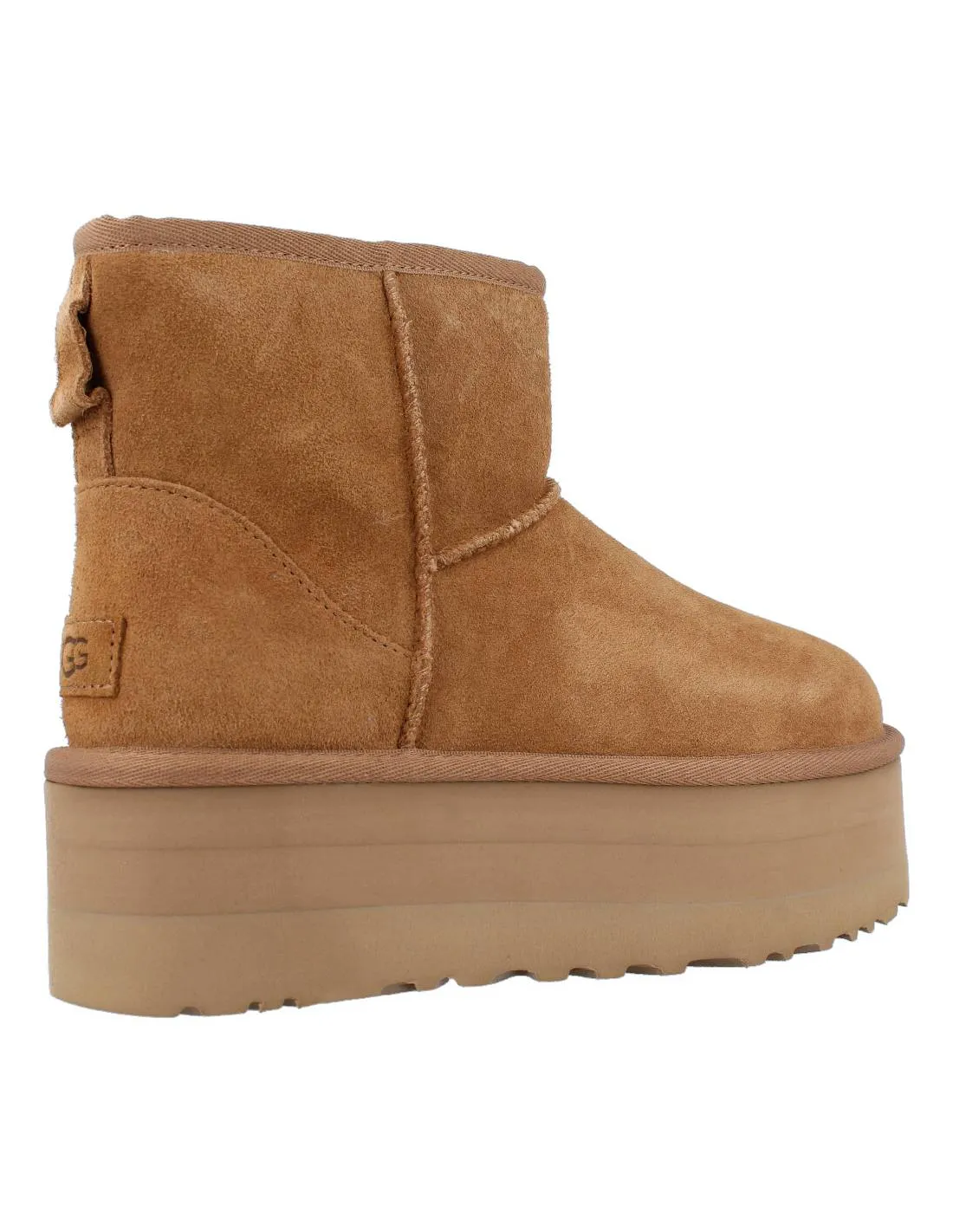 UGG  BOTAS W CLASSIC MINI PLATAFORM CUERO