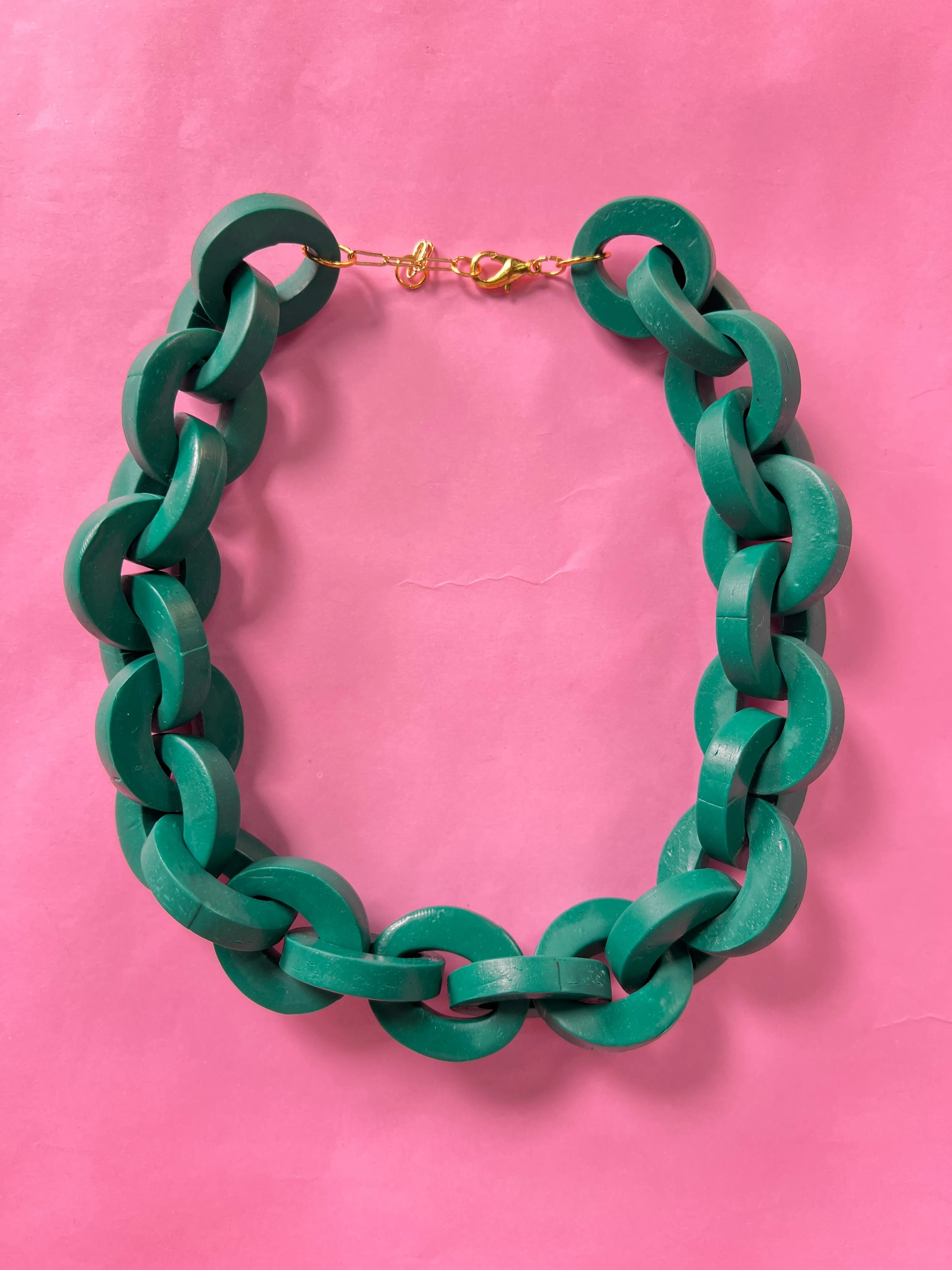 VIRGINIA DEMARIA Collar Cadenas