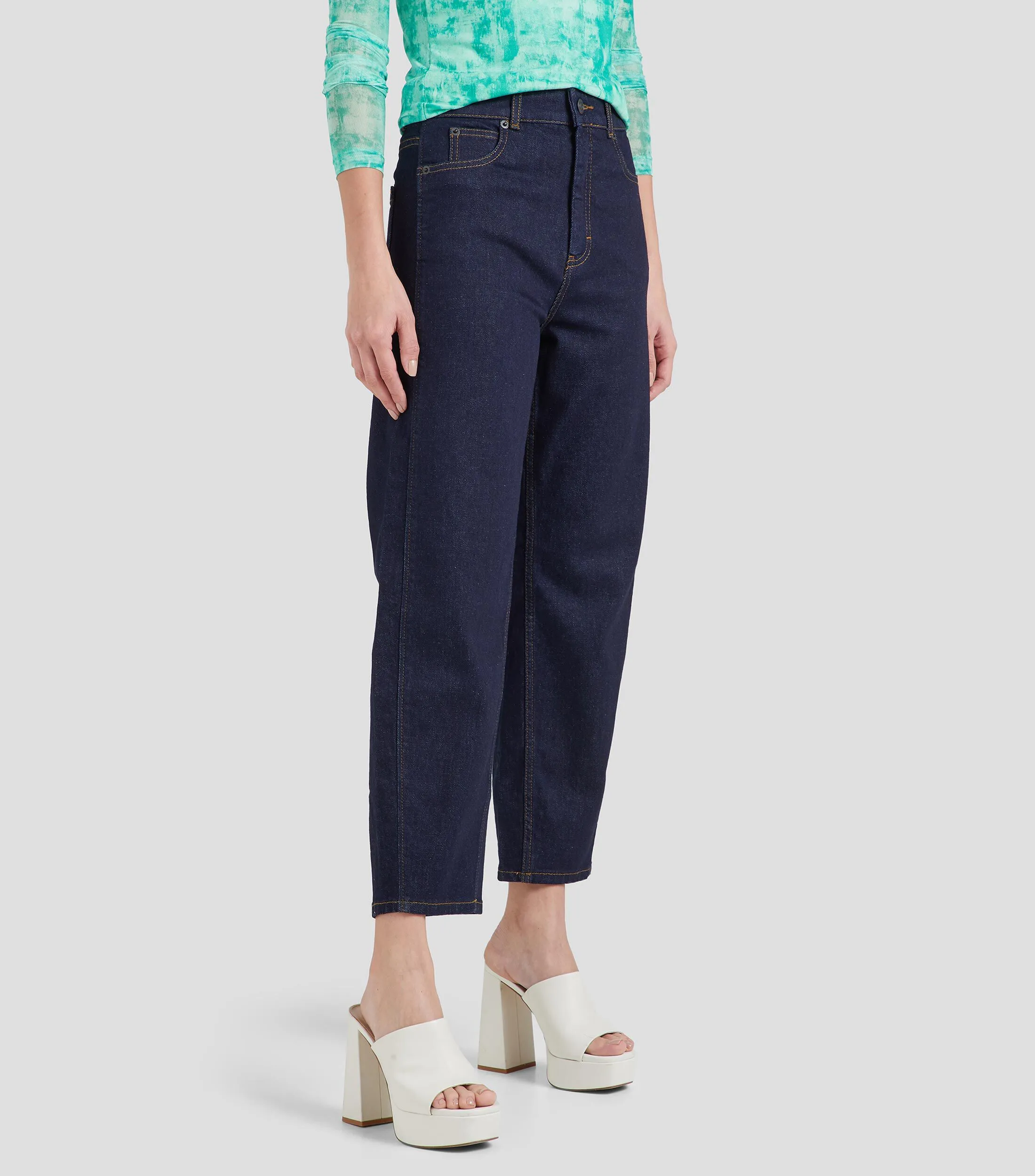 Whistles Jeans de corte barrel leg Mujer