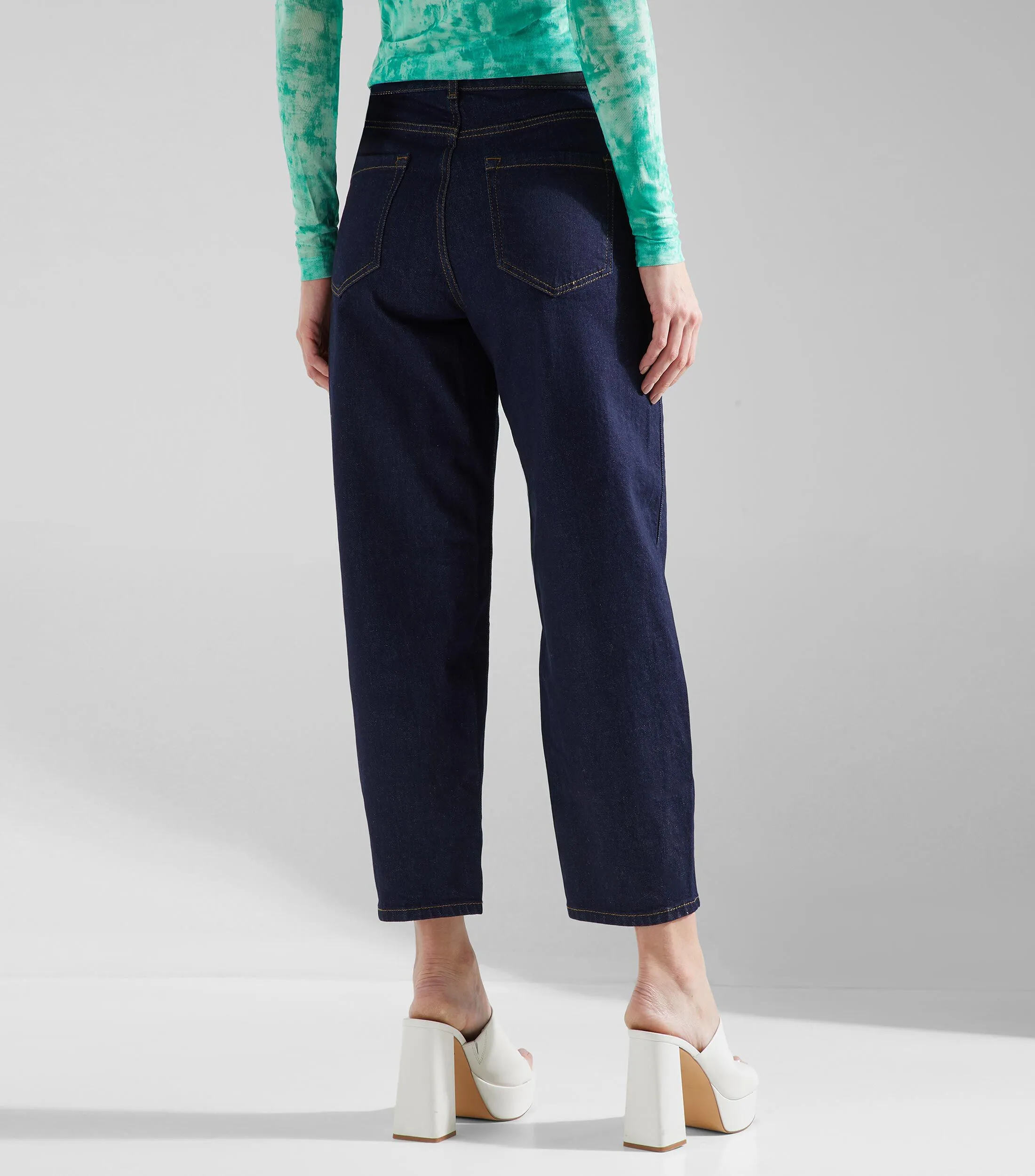 Whistles Jeans de corte barrel leg Mujer