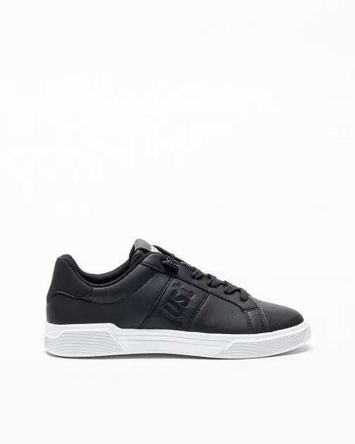 Zapatillas blancas Just Cavalli Minimal 74qb3sb2 Negro