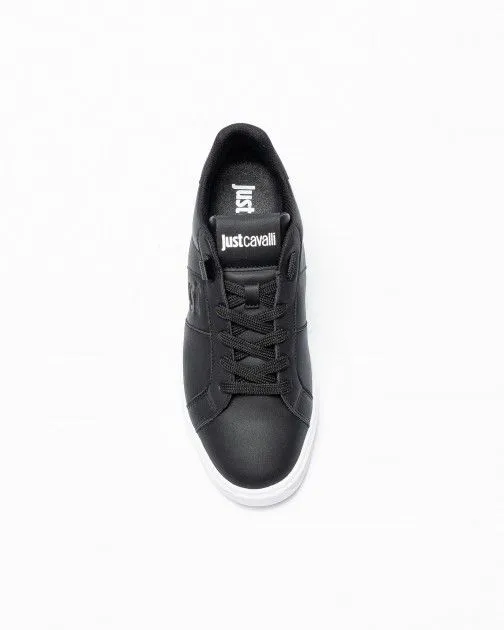 Zapatillas blancas Just Cavalli Minimal 74qb3sb2 Negro