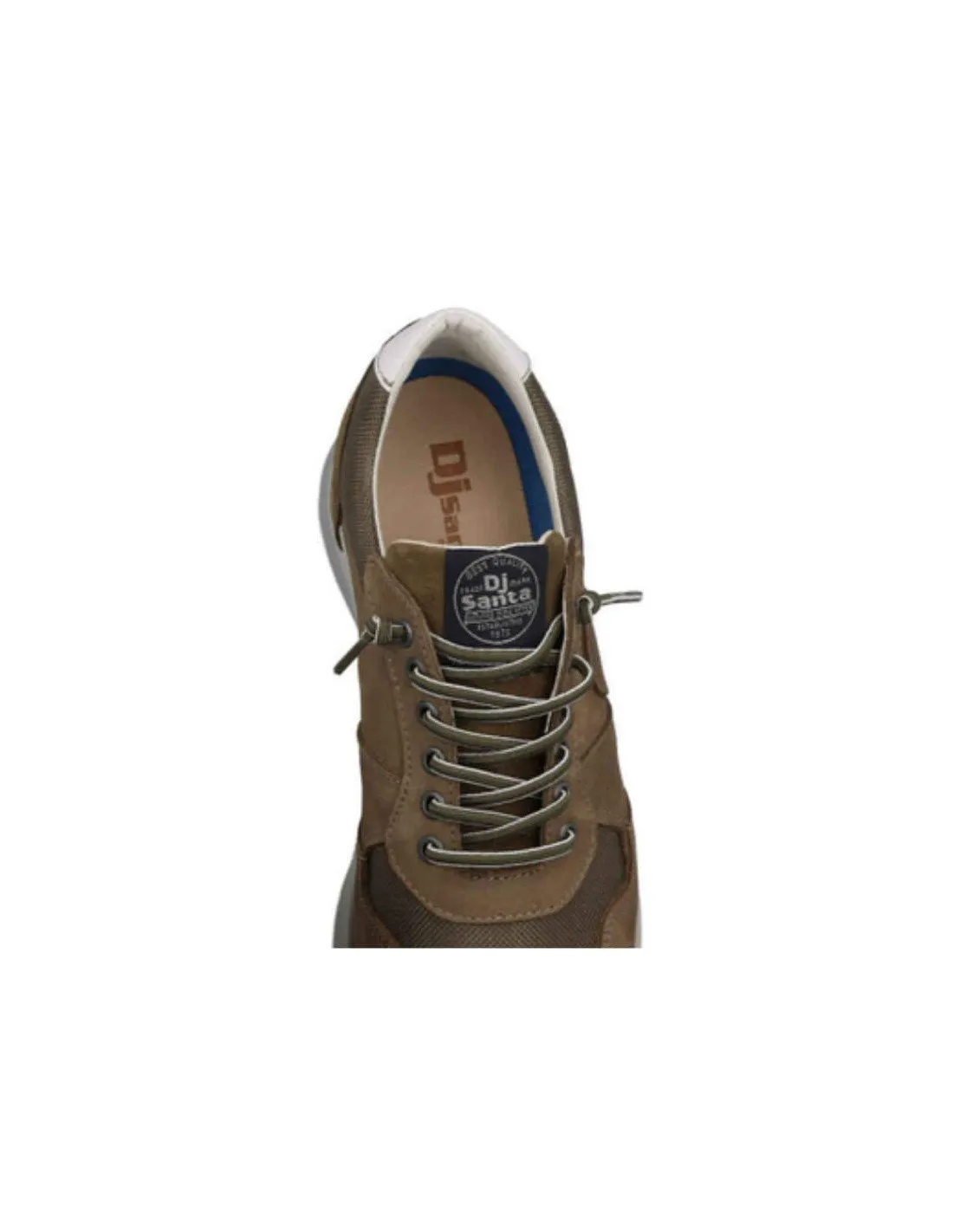 Zapatillas color kaki hombre