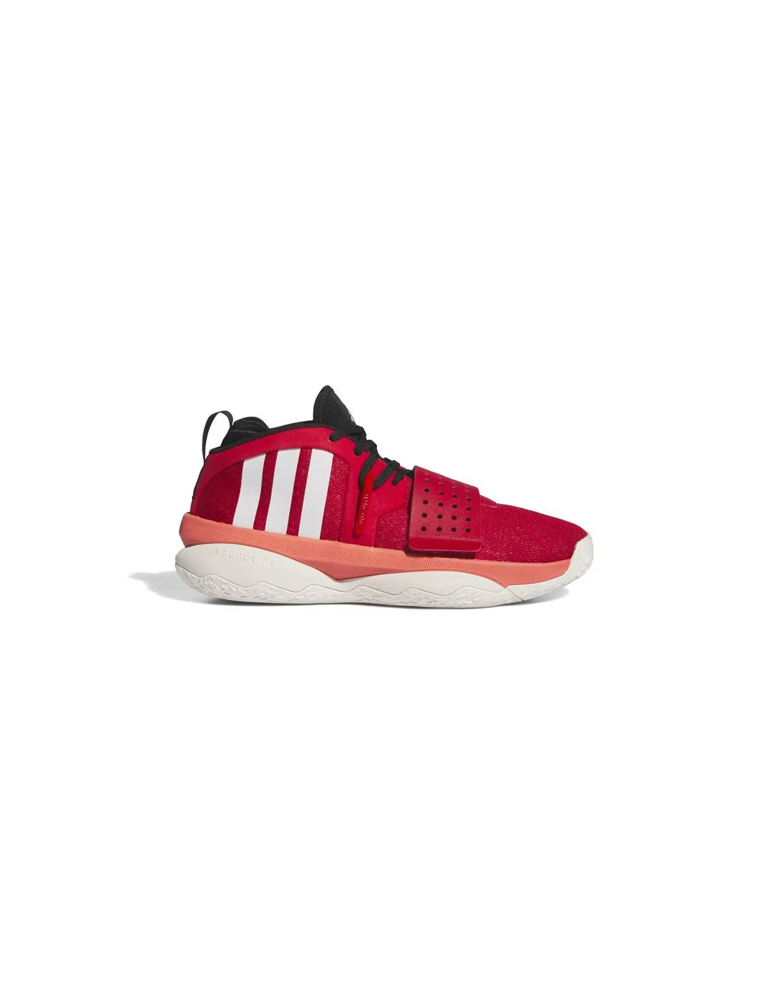 Zapatillas de Baloncesto adidas Dame 8 Extply Rojo