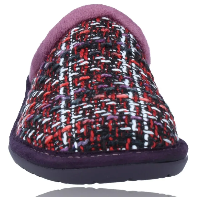 Zapatillas de Casa Sin Talón Pantuflas para Mujer de Nordikas Top Line Sra 234