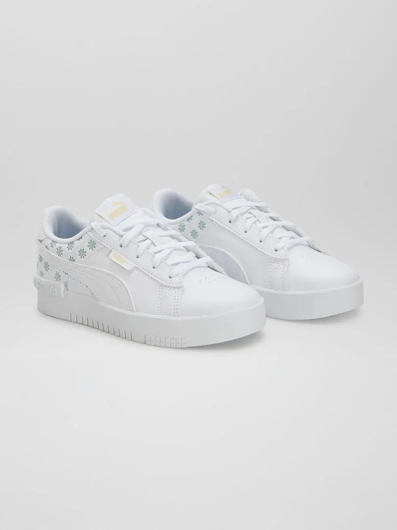 ZAPATILLAS DE FLORES 'PUMA'  BLANCO