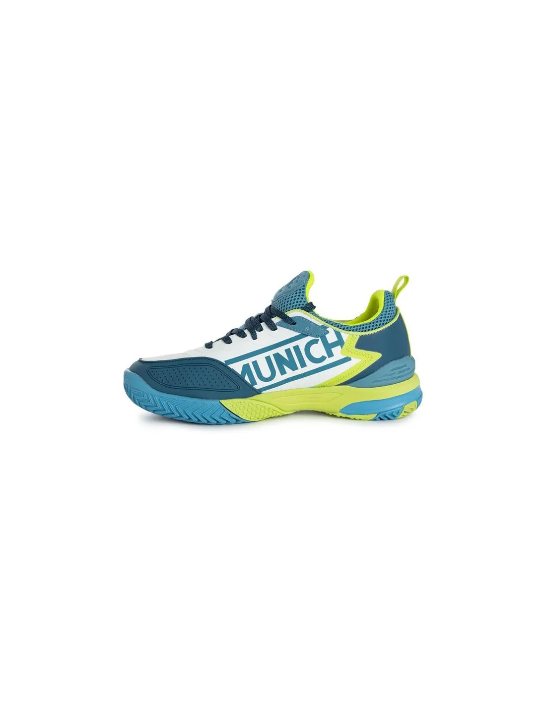 Zapatillas de Pádel Munich Stratos 12 Infantil Blanco