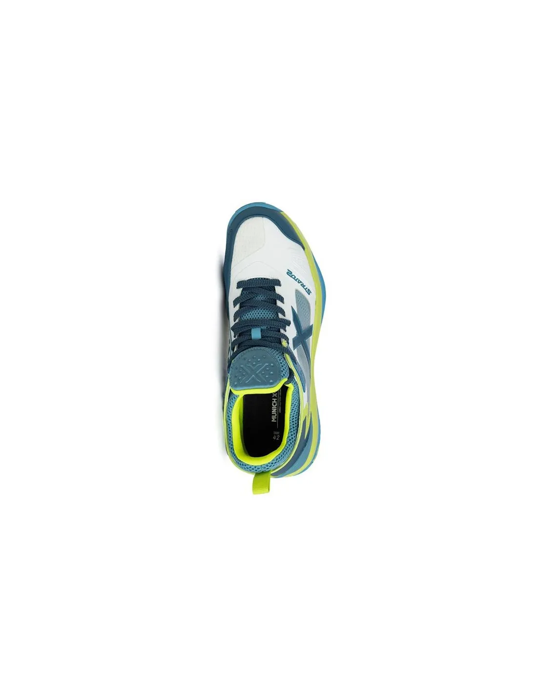 Zapatillas de Pádel Munich Stratos 12 Infantil Blanco