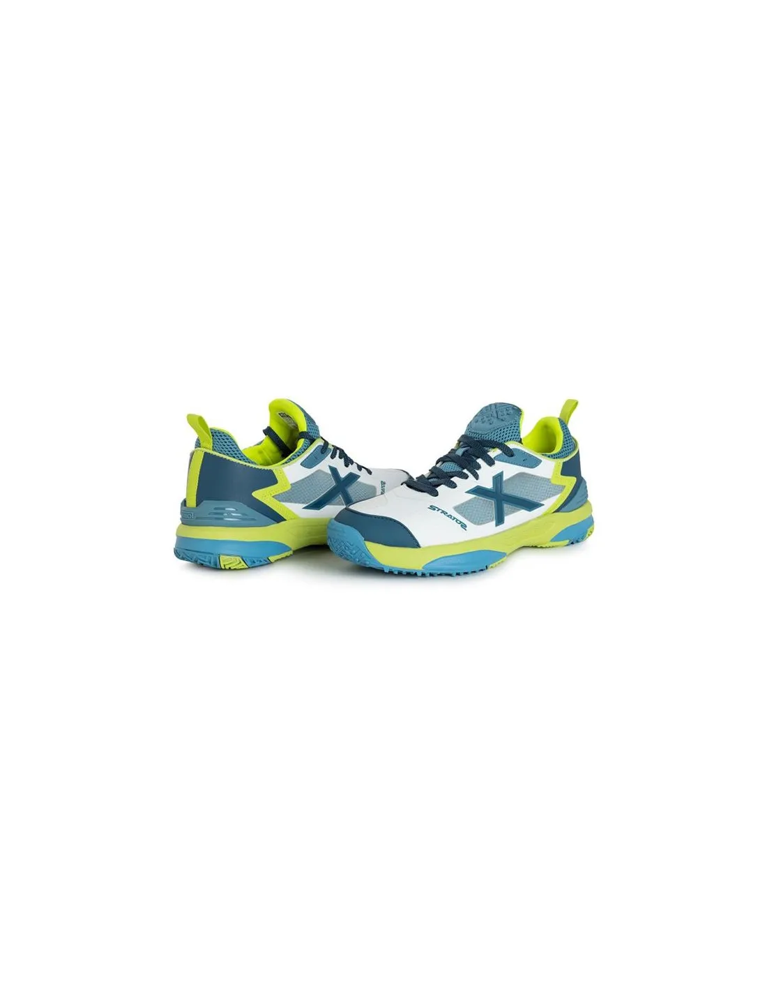Zapatillas de Pádel Munich Stratos 12 Infantil Blanco