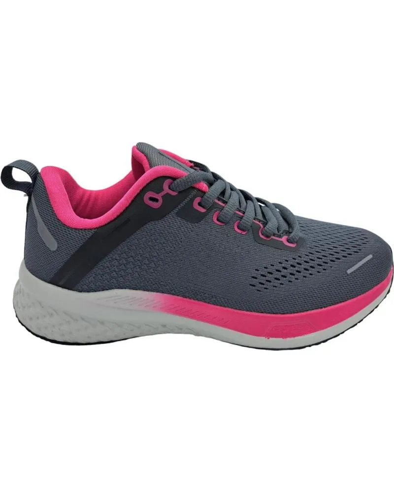 Zapatillas deporte CALZADOMANIA  de Mujer DEPORTIVO MUJER  GRIS