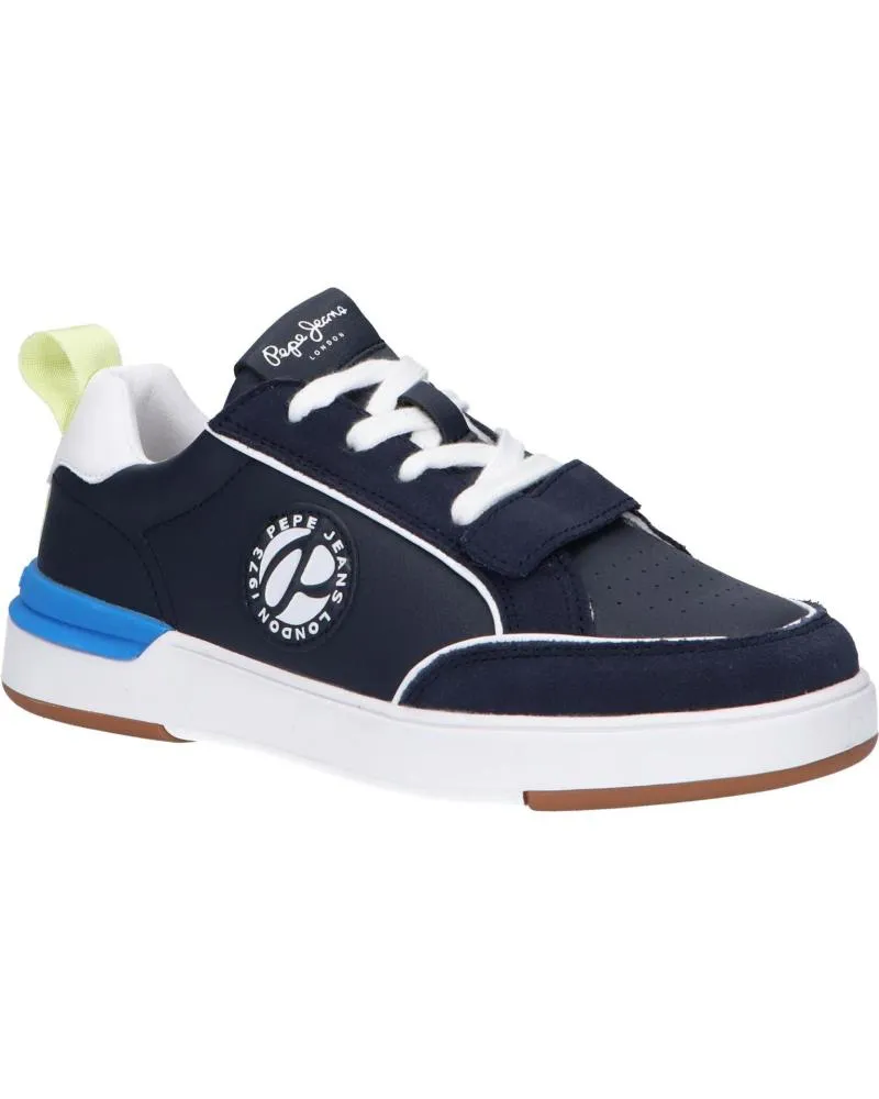 Zapatillas deporte de Mujer y Niña y Niño PEPE JEANS PBS30524 BAXTER PATCH 595NAVY