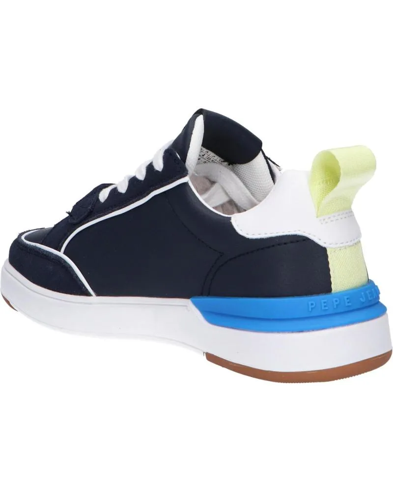 Zapatillas deporte de Mujer y Niña y Niño PEPE JEANS PBS30524 BAXTER PATCH 595NAVY