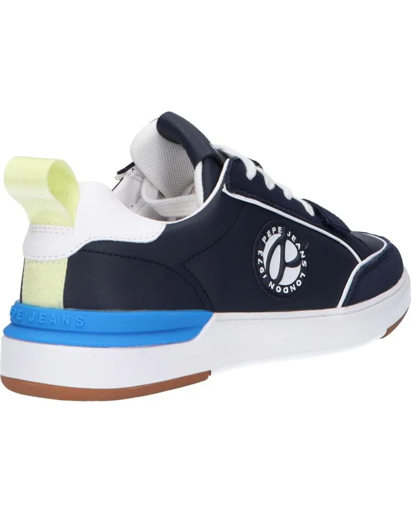 Zapatillas deporte de Mujer y Niña y Niño PEPE JEANS PBS30524 BAXTER PATCH 595NAVY