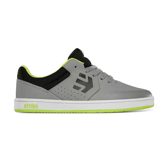 Zapatillas ETNIES Marana Kids Grey/Lime/White