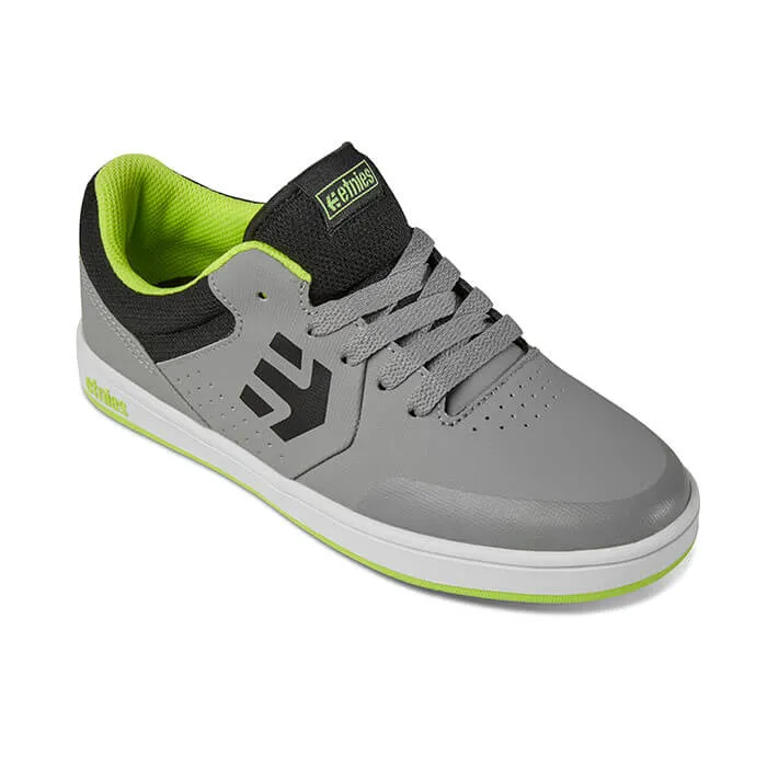 Zapatillas ETNIES Marana Kids Grey/Lime/White