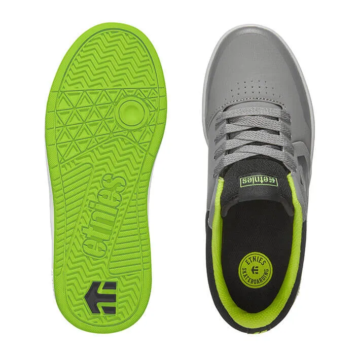 Zapatillas ETNIES Marana Kids Grey/Lime/White