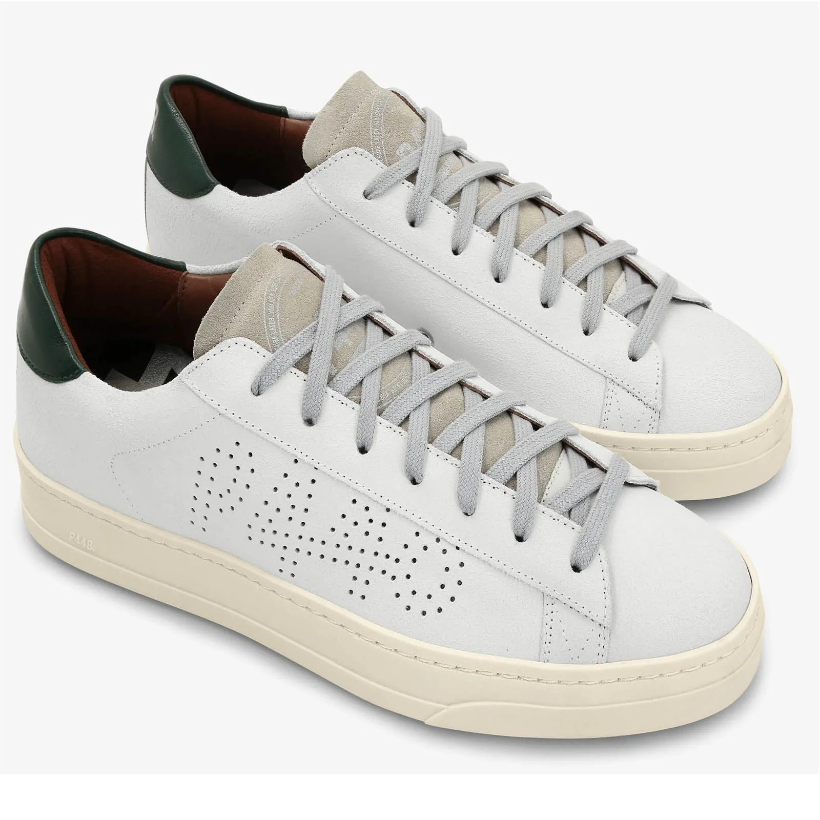 ZAPATILLAS P448 F22JACKM GOLF BLANCAS/MARRON/VERDES