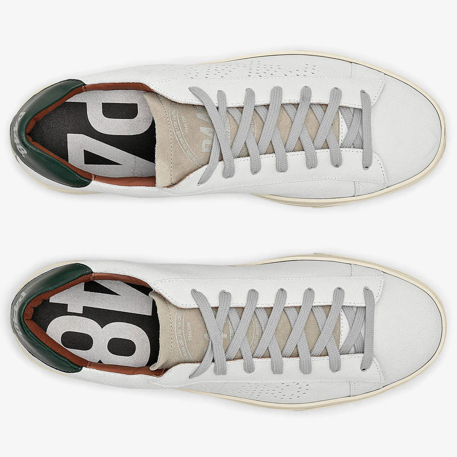 ZAPATILLAS P448 F22JACKM GOLF BLANCAS/MARRON/VERDES