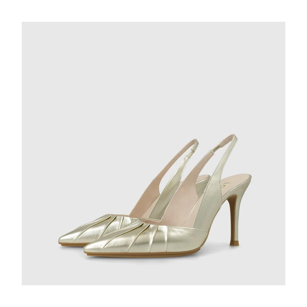 ZAPATOS DE SALÓN DORADOS SAFINE