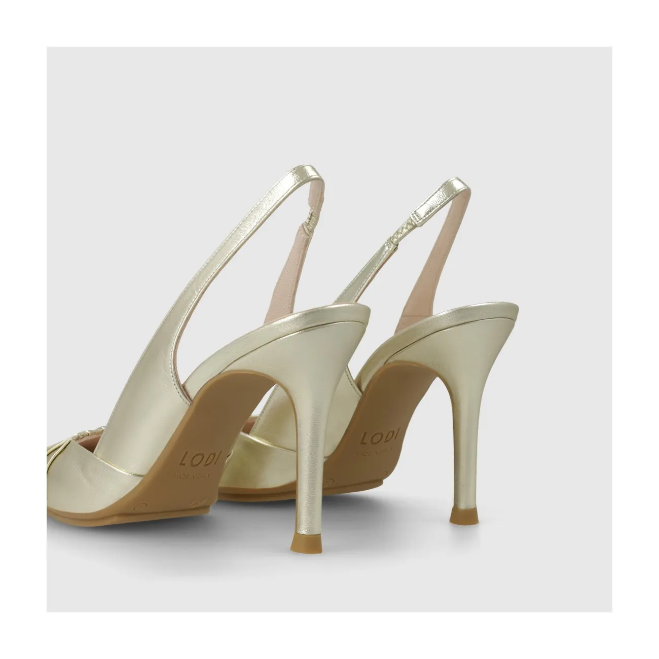 ZAPATOS DE SALÓN DORADOS SAFINE