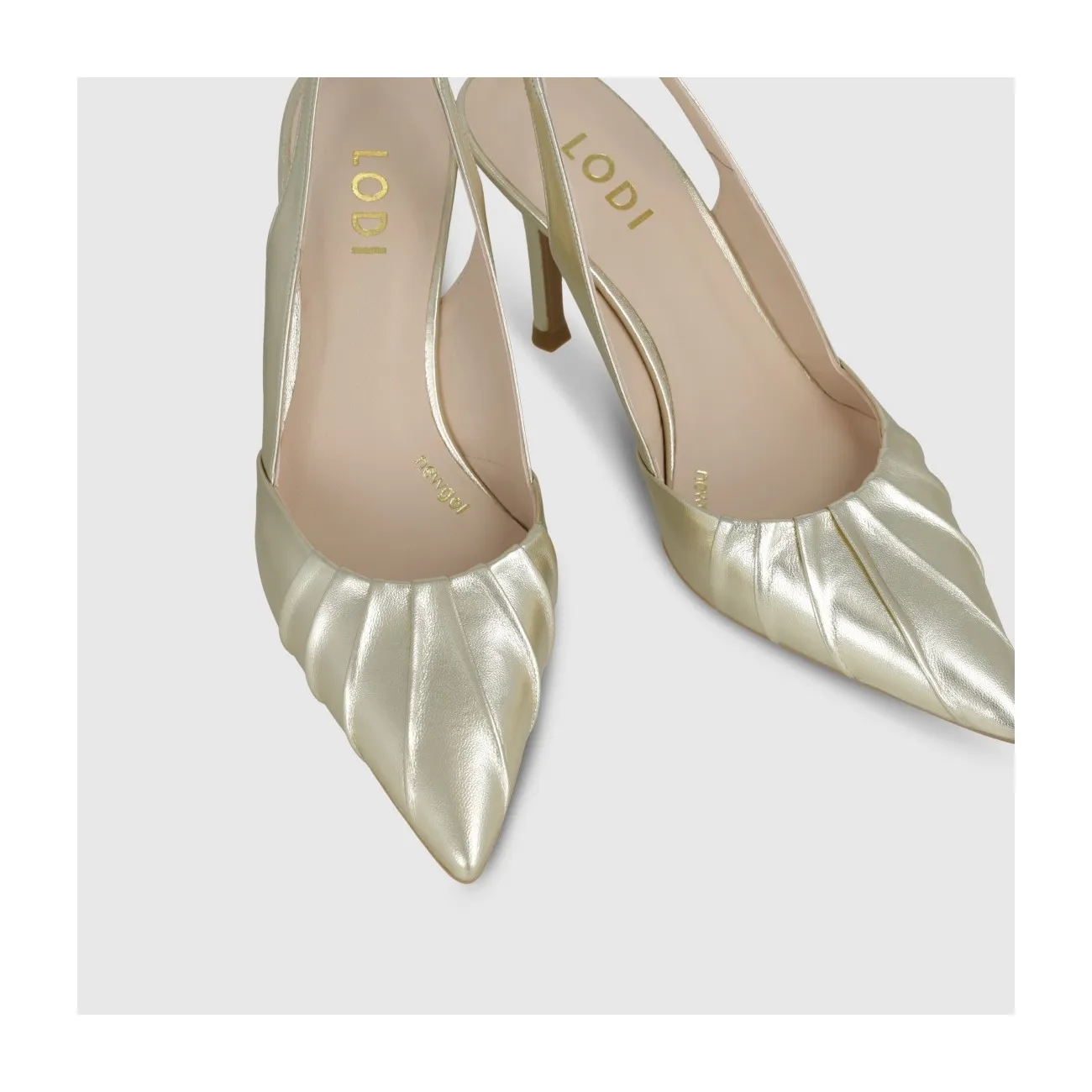 ZAPATOS DE SALÓN DORADOS SAFINE