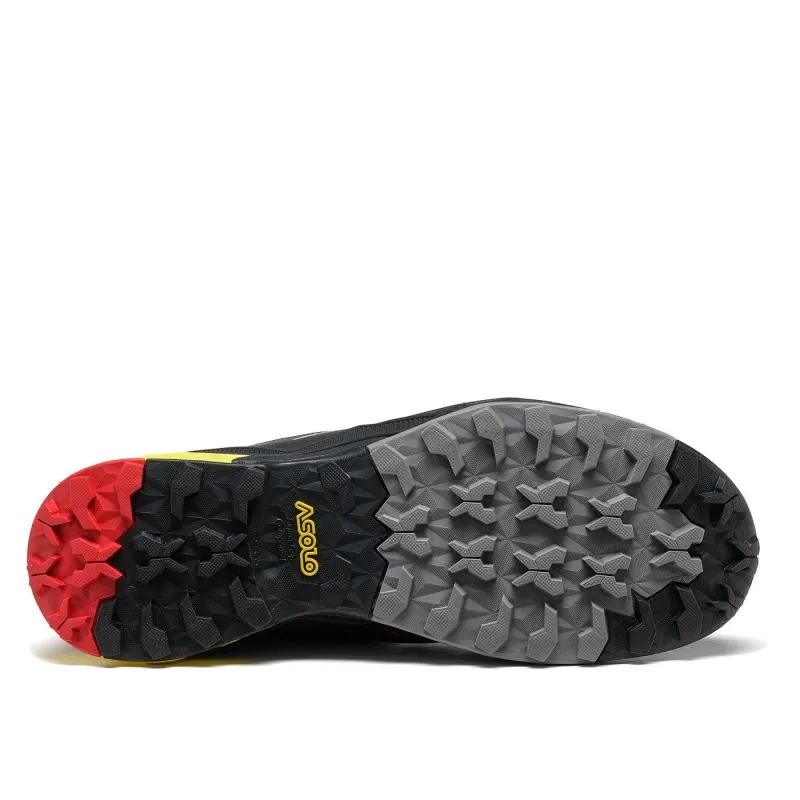 Zapatos de senderismo Asolo Softrock (Negro/Negro/Amarillo) Men's