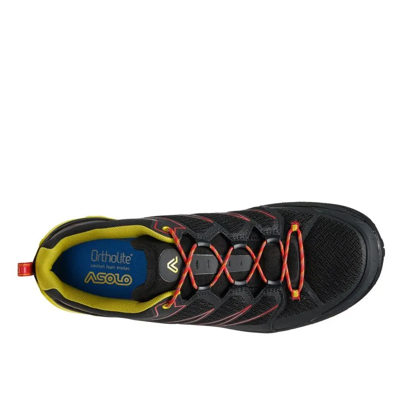 Zapatos de senderismo Asolo Softrock (Negro/Negro/Amarillo) Men's