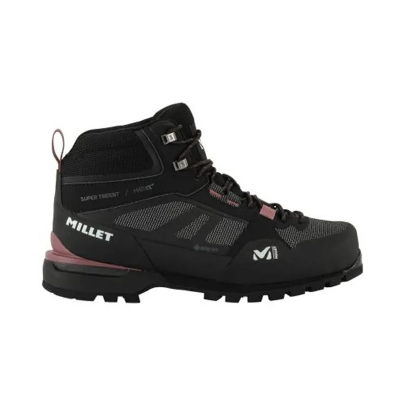 Zapatos de trekking Millet Super Trident Matryx GTX (Gris oscuro) Mujer