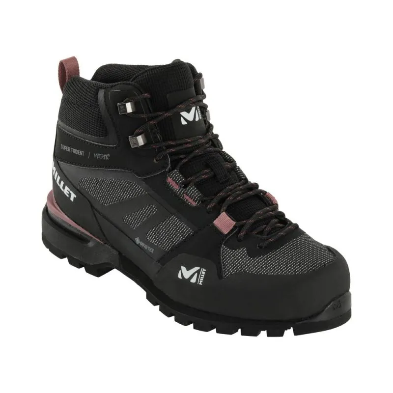 Zapatos de trekking Millet Super Trident Matryx GTX (Gris oscuro) Mujer