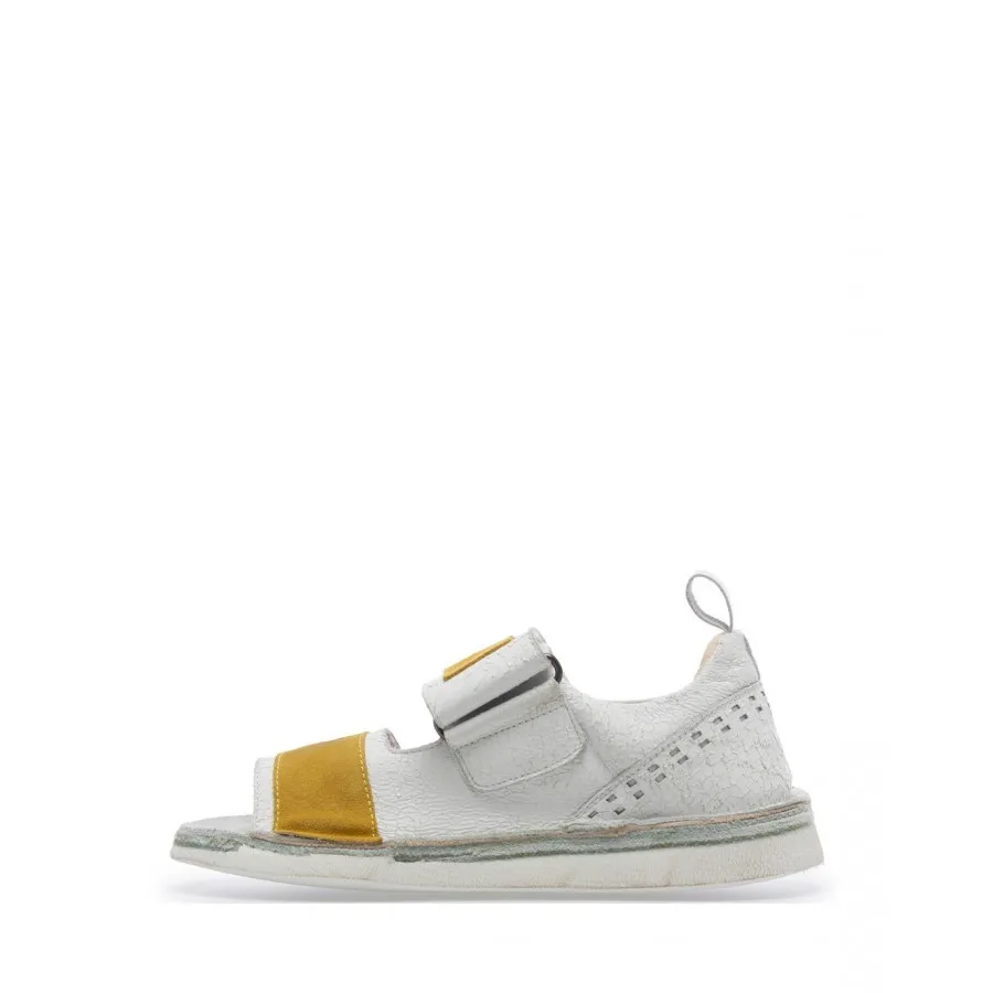 Zapatos Mujer Sandalias MOMA 1GS106 Tony White Manda Gamuza Blanco