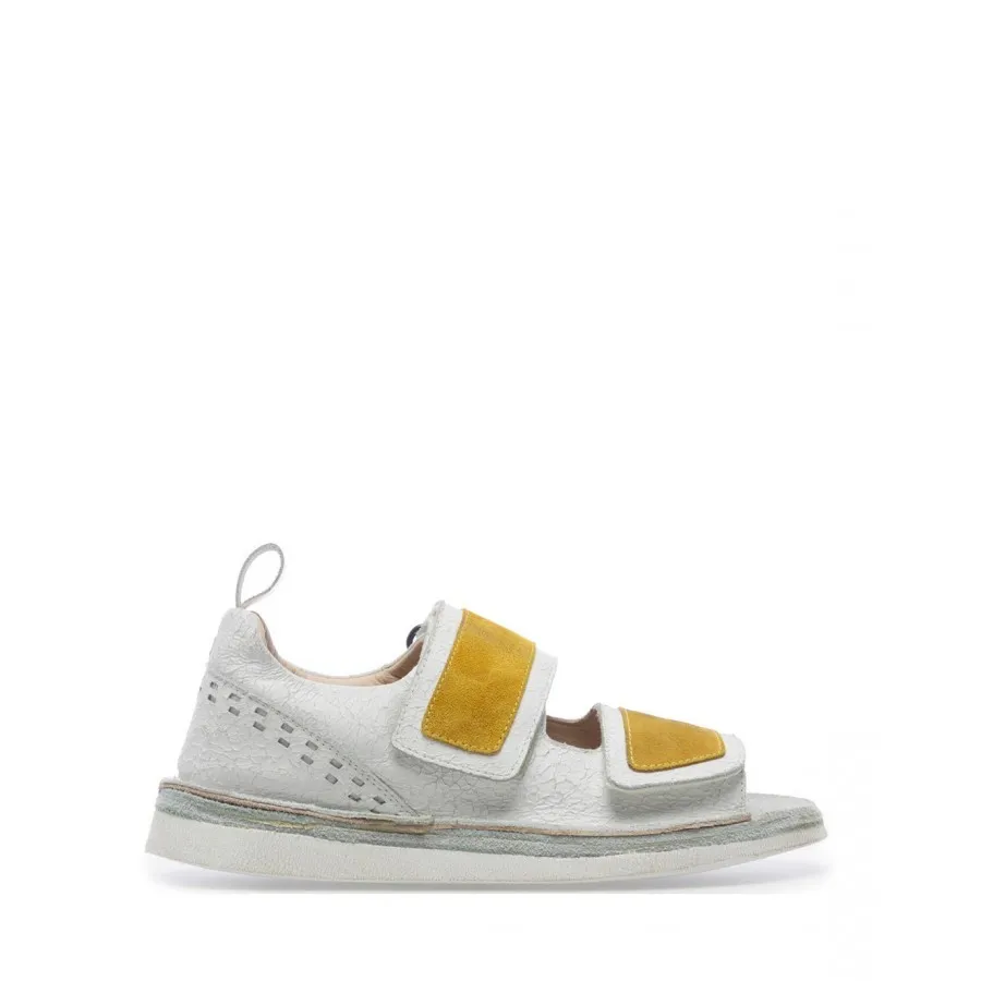 Zapatos Mujer Sandalias MOMA 1GS106 Tony White Manda Gamuza Blanco